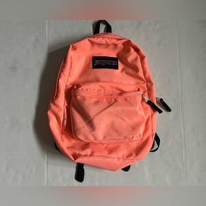 Jansport peach backpack